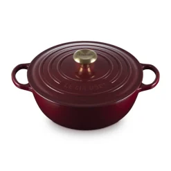 26 cm - Le Creuset Evolution Marmitta Casseruola Rotonda In Ghisa Vetrificata