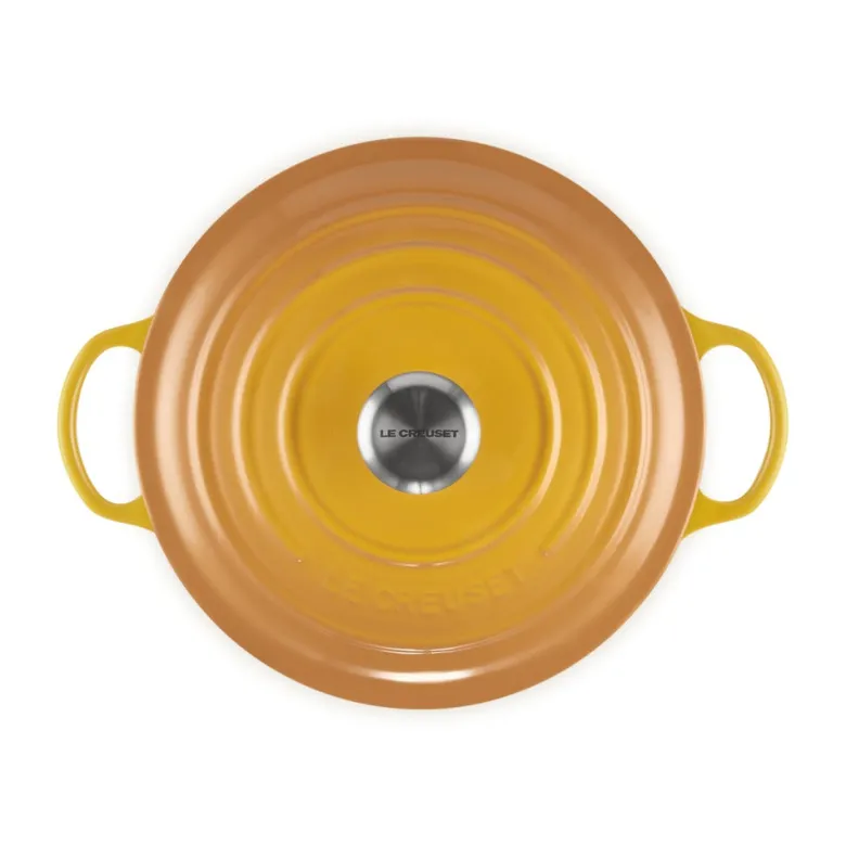 26 cm - Le Creuset Evolution Marmitta Casseruola Rotonda In Ghisa Vetrificata