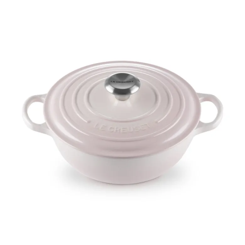 24 cm - Le Creuset Evolution Marmitta Casseruola Rotonda In Ghisa Vetrificata