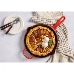 23 cm - Le Creuset Evolution Padella Bassa Doppio Becco In Ghisa Vetrificata