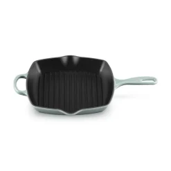 26 cm - Le Creuset Evolution Skillet Bistecchiera Quadrata In Ghisa Vetrificata