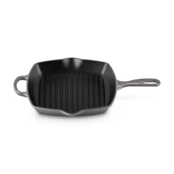 26 cm - Le Creuset Evolution Skillet Bistecchiera Quadrata In Ghisa Vetrificata
