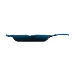 26 cm - Le Creuset Evolution Skillet Bistecchiera Quadrata In Ghisa Vetrificata