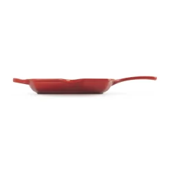 26 cm - Le Creuset Evolution Skillet Bistecchiera Quadrata In Ghisa Vetrificata