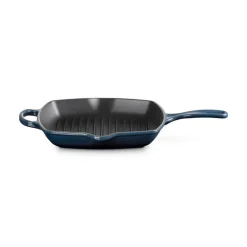26 cm - Le Creuset Evolution Skillet Bistecchiera Quadrata In Ghisa Vetrificata