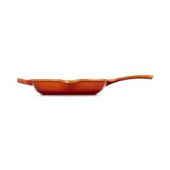 32 cm - Le Creuset Evolution Skillet Bistecchiera Ovale In Ghisa Vetrificata