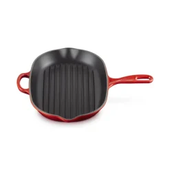 32 cm - Le Creuset Evolution Skillet Bistecchiera Ovale In Ghisa Vetrificata