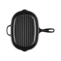 32 cm - Le Creuset Evolution Skillet Bistecchiera Ovale In Ghisa Vetrificata