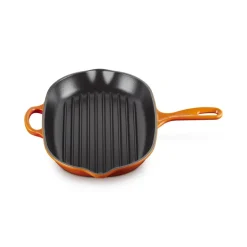 32 cm - Le Creuset Evolution Skillet Bistecchiera Ovale In Ghisa Vetrificata