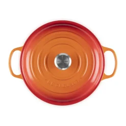 28 cm - Le Creuset Evolution Tegame Basso Rotondo In Ghisa Vetrificata
