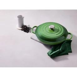 28 cm - Le Creuset Evolution Tegame Basso Rotondo In Ghisa Vetrificata