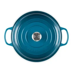 28 cm - Le Creuset Evolution Tegame Basso Rotondo In Ghisa Vetrificata
