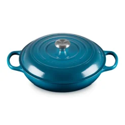 28 cm - Le Creuset Evolution Tegame Basso Rotondo In Ghisa Vetrificata