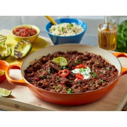 28 cm - Le Creuset Evolution Tegame Basso Rotondo In Ghisa Vetrificata
