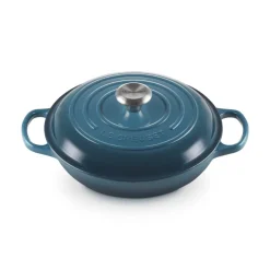26 cm - Le Creuset Evolution Tegame Basso Rotondo In Ghisa Vetrificata