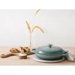26 cm - Le Creuset Evolution Tegame Basso Rotondo In Ghisa Vetrificata