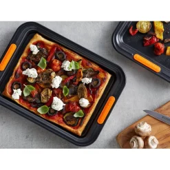 32 cm - Le Creuset Forme Speciali Teglia Rettangolare Antiaderente In Acciaio al Carbonio