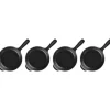 15 cm - Le Creuset Gourmand Mini Padella Doppio Becco In Ghisa Vetrificata Set 4 Pz