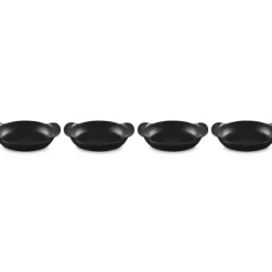 15 cm - Le Creuset Gourmand Mini Pirofila Ovale In Ghisa Vetrificata Set 4 Pz