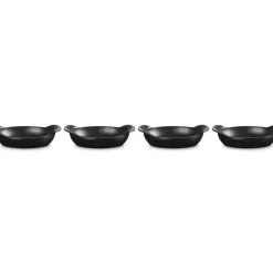 15 cm - Le Creuset Gourmand Mini Pirofila Ovale In Ghisa Vetrificata Set 4 Pz