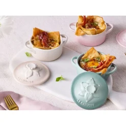 10 cm - Le Creuset Jardin Mini Cocotte In Gres Vetrificato