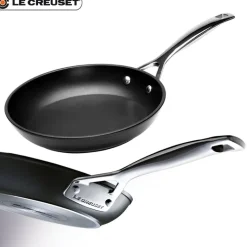 24-28 cm - Le Creuset Les Forgées Set Padelle Antiaderenti In Alluminio - Set 2 Pz