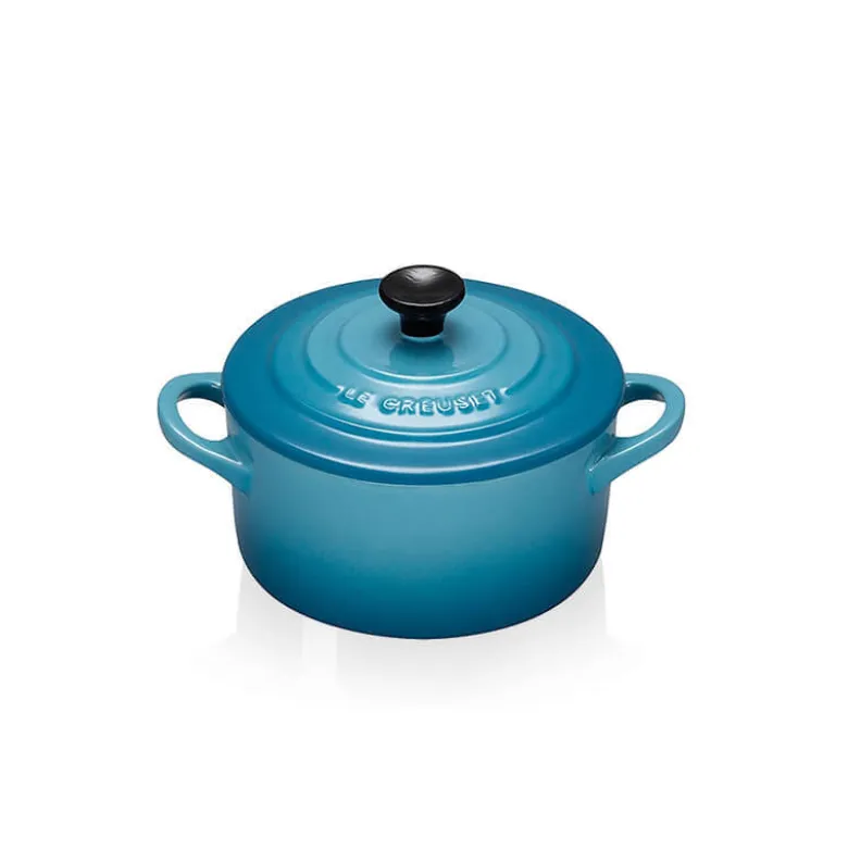 10 cm - Le Creuset Mini Cocotte Casseruola Rotonda In Gres Vetrificato
