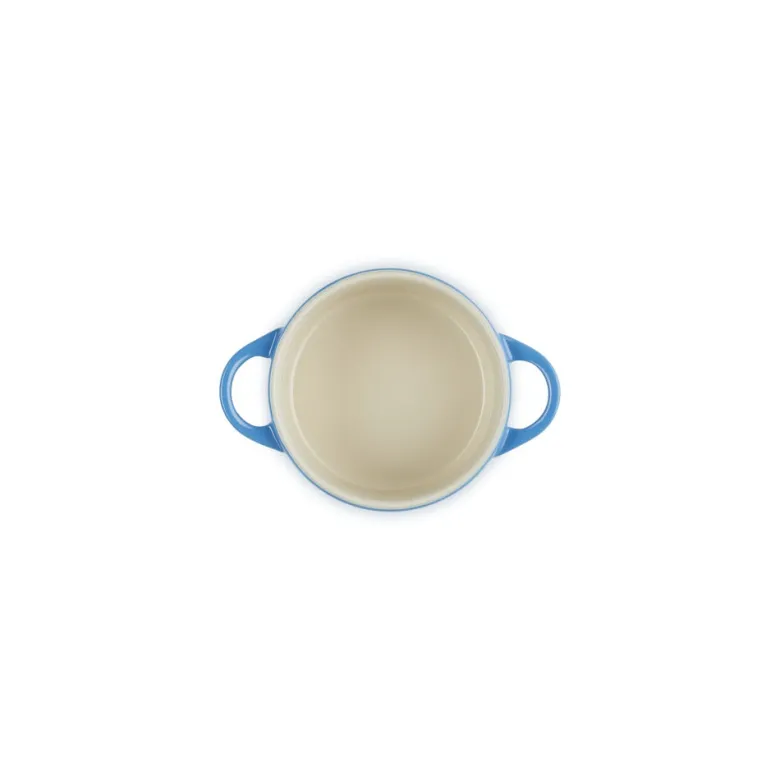 10 cm - Le Creuset Mini Cocotte Casseruola Rotonda In Gres Vetrificato