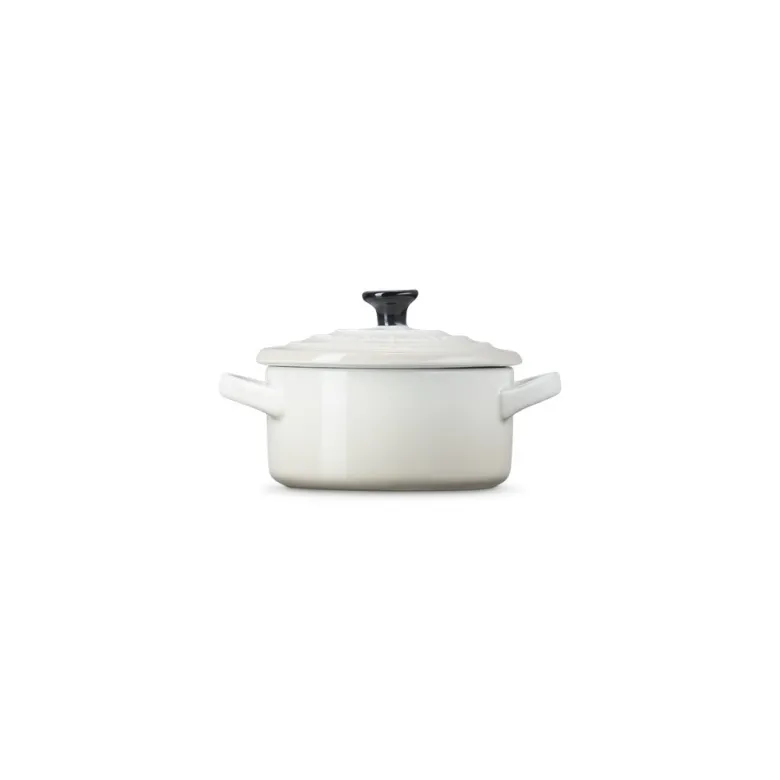 10 cm - Le Creuset Mini Cocotte Casseruola Rotonda In Gres Vetrificato