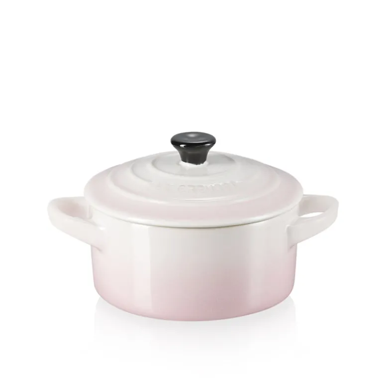 10 cm - Le Creuset Mini Cocotte Casseruola Rotonda In Gres Vetrificato