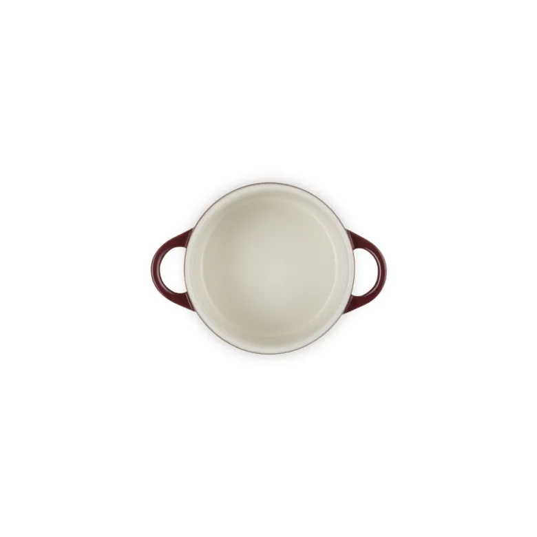 10 cm - Le Creuset Mini Cocotte Casseruola Rotonda In Gres Vetrificato