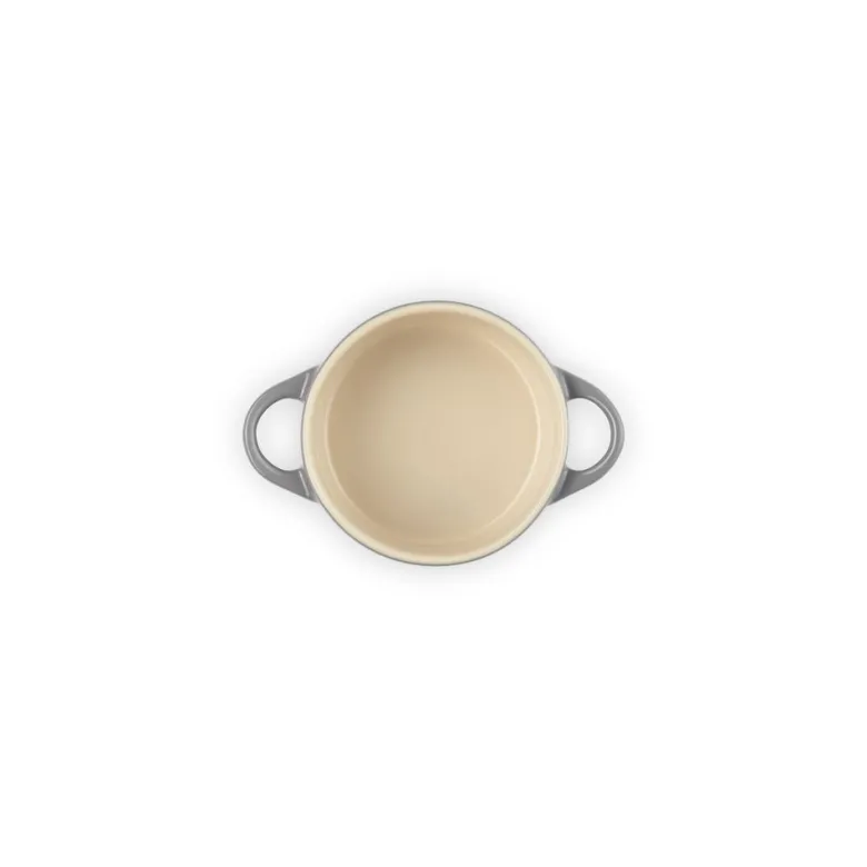 10 cm - Le Creuset Mini Cocotte Casseruola Rotonda In Gres Vetrificato