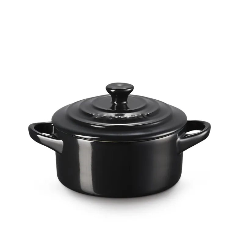 10 cm - Le Creuset Mini Cocotte Casseruola Rotonda In Gres Vetrificato
