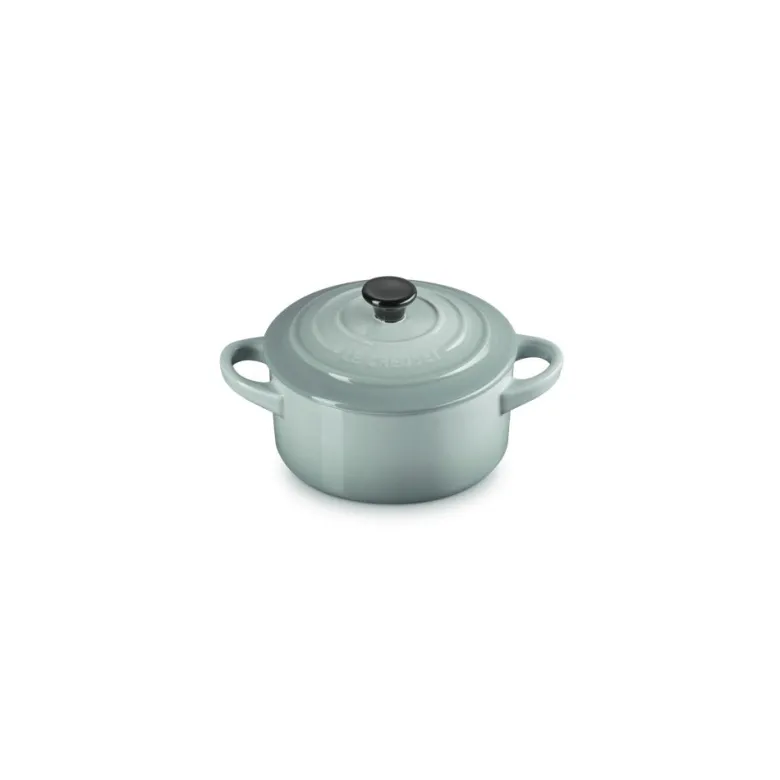 10 cm - Le Creuset Mini Cocotte Casseruola Rotonda In Gres Vetrificato