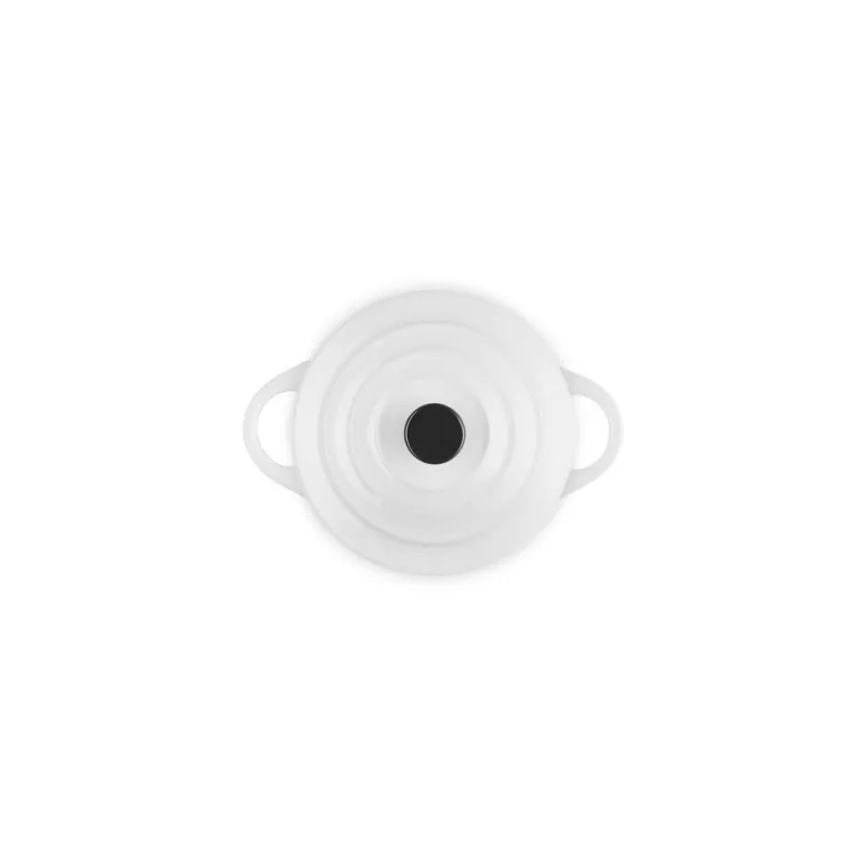 10 cm - Le Creuset Mini Cocotte Casseruola Rotonda In Gres Vetrificato