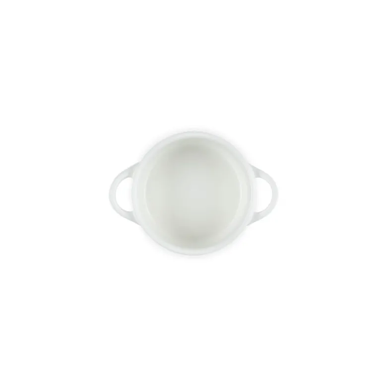 10 cm - Le Creuset Mini Cocotte Casseruola Rotonda In Gres Vetrificato