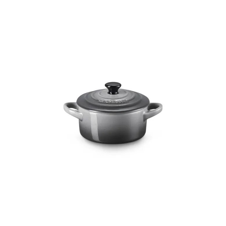 10 cm - Le Creuset Mini Cocotte Casseruola Rotonda In Gres Vetrificato