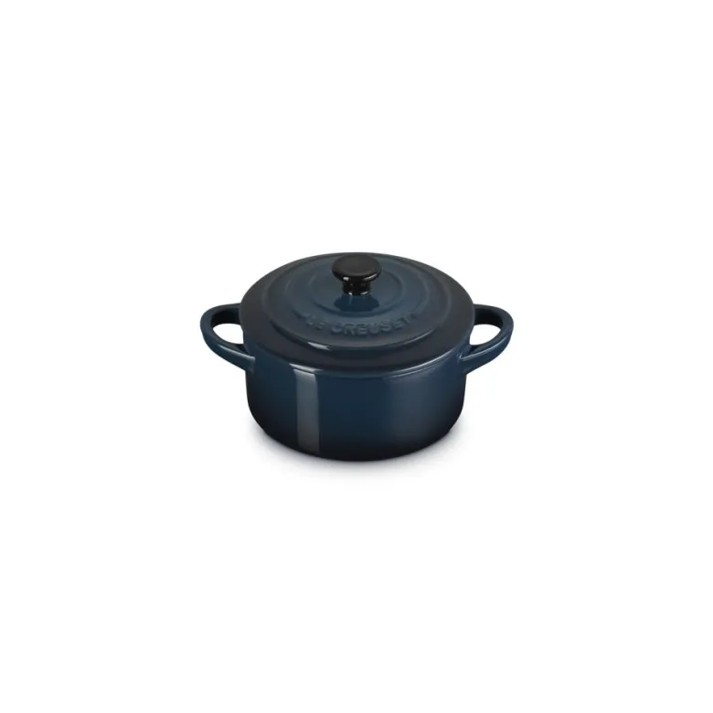 10 cm - Le Creuset Mini Cocotte Casseruola Rotonda In Gres Vetrificato