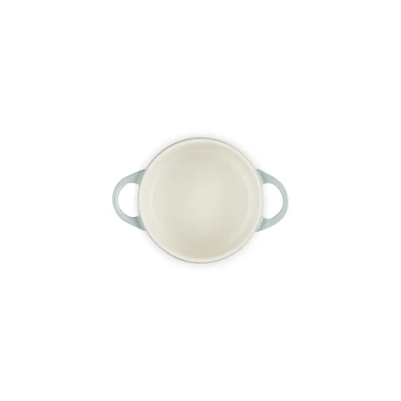 10 cm - Le Creuset Mini Cocotte Casseruola Rotonda In Gres Vetrificato