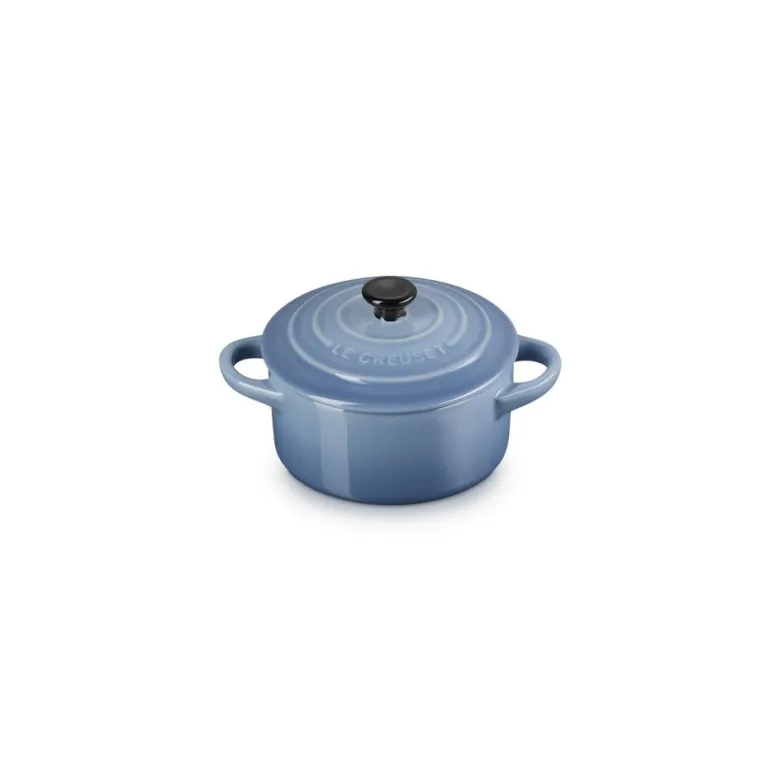 10 cm - Le Creuset Mini Cocotte Casseruola Rotonda In Gres Vetrificato