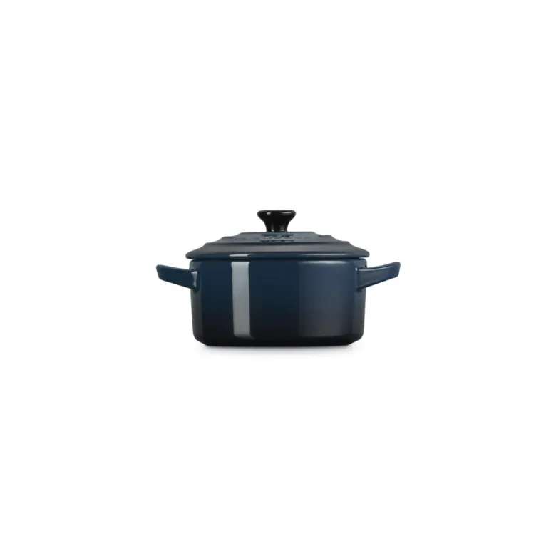 10 cm - Le Creuset Mini Cocotte Casseruola Rotonda In Gres Vetrificato