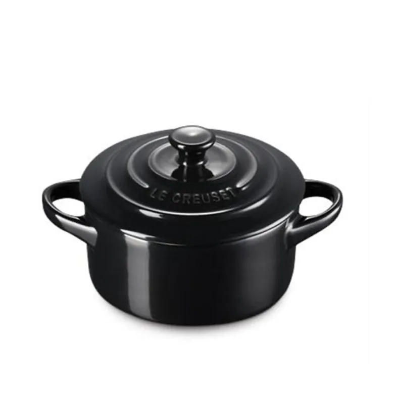 10 cm - Le Creuset Mini Cocotte Casseruola Rotonda In Gres Vetrificato