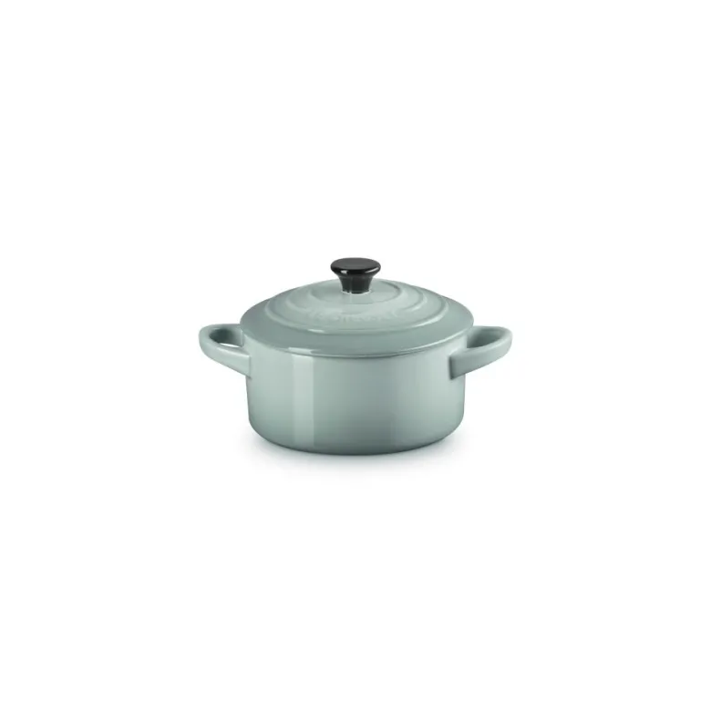 10 cm - Le Creuset Mini Cocotte Casseruola Rotonda In Gres Vetrificato