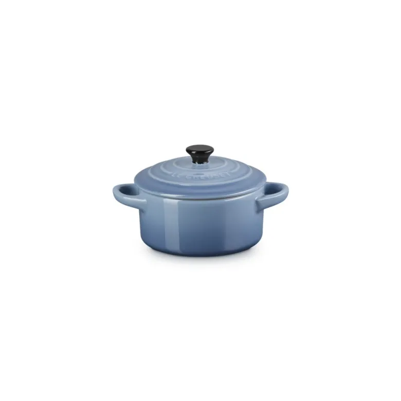 10 cm - Le Creuset Mini Cocotte Casseruola Rotonda In Gres Vetrificato