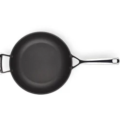 26 cm - Le Creuset Padella Alta In Alluminio Antiaderente Con Manico e Maniglia