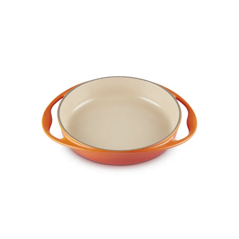 28 cm - Le Creuset Tarte Tatin Tortiera Rotonda In Ghisa Vetrificata