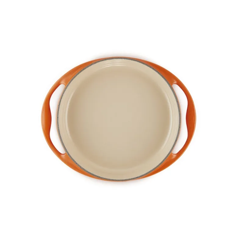 28 cm - Le Creuset Tarte Tatin Tortiera Rotonda In Ghisa Vetrificata