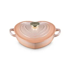 20 cm - Le Creuset Tradition Cuore Tegame Basso In Ghisa Vetrificata