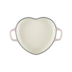 20 cm - Le Creuset Tradition Cuore Tegame Basso In Ghisa Vetrificata