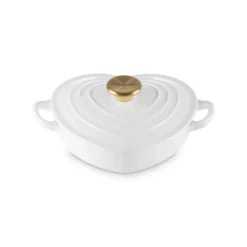 20 cm - Le Creuset Tradition Cuore Tegame Basso In Ghisa Vetrificata
